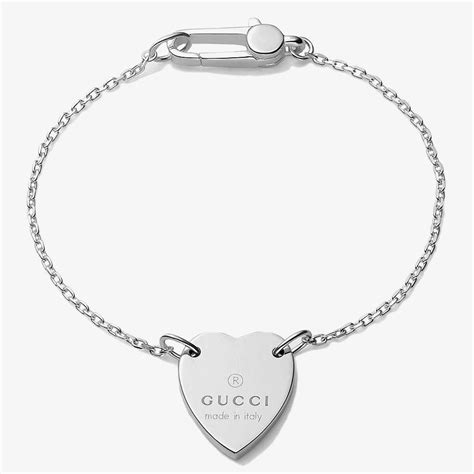 gucci bracelet trademark heart